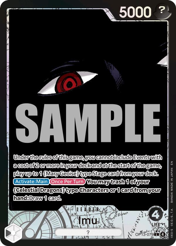 Imu Alternate Art onepiece card