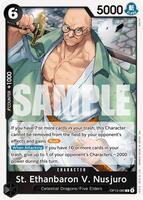 St. Ethanbaron V. Nusjuro - Carrying On His Will - One Piece Card