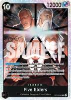Five Elders - Carrying On His Will - One Piece Card Game