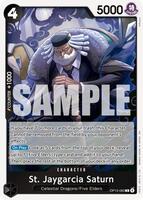 St. Jaygarcia Saturn - Carrying On His Will - One Piece Card Game