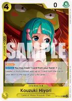 Kouzuki Hiyori - Carrying On His Will - One Piece Card Game