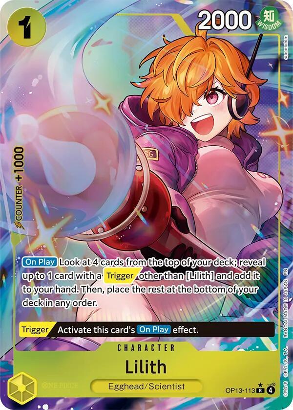 Lilith Alternate Art onepiece card