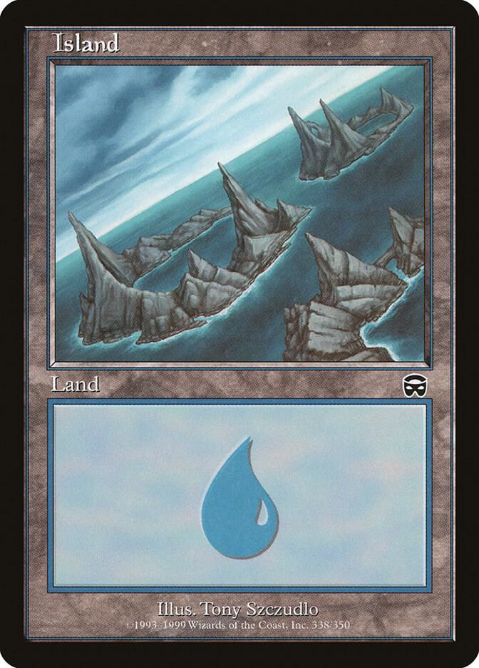 Island (338) - Mercadian Masques - Magic: The Gathering