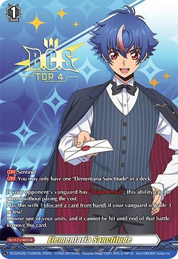 Elementaria Sanctitude (VGS03b) - Bushiroad Event Cards
