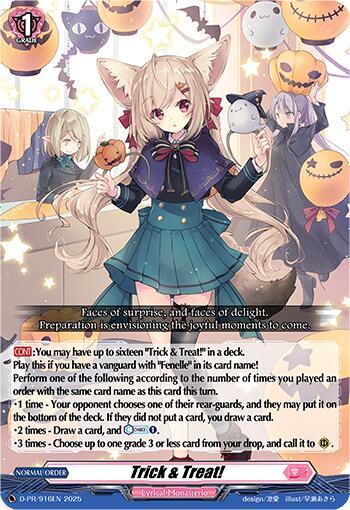 Trick & Treat! - D Promo Cards - Cardfight Vanguard