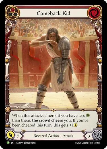 Comeback Kid (Red) - FAB377 card