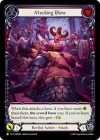 Mocking Blow (Red) - FAB381 - Flesh and Blood: Promo Cards - Flesh