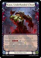 Kayo, Underhanded Cheat - HER148 - Flesh and Blood: Promo Cards