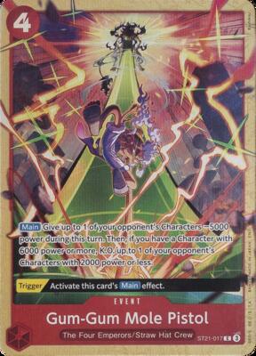 Gum-Gum Mole Pistol (Premium Card Collection -Best Selection Vol. 5-)