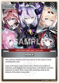holoX (S) - Quintet Spectrum - Hololive card