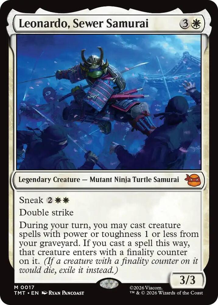 Leonardo, Sewer Samurai - Teenage Mutant Ninja Turtles - Magic