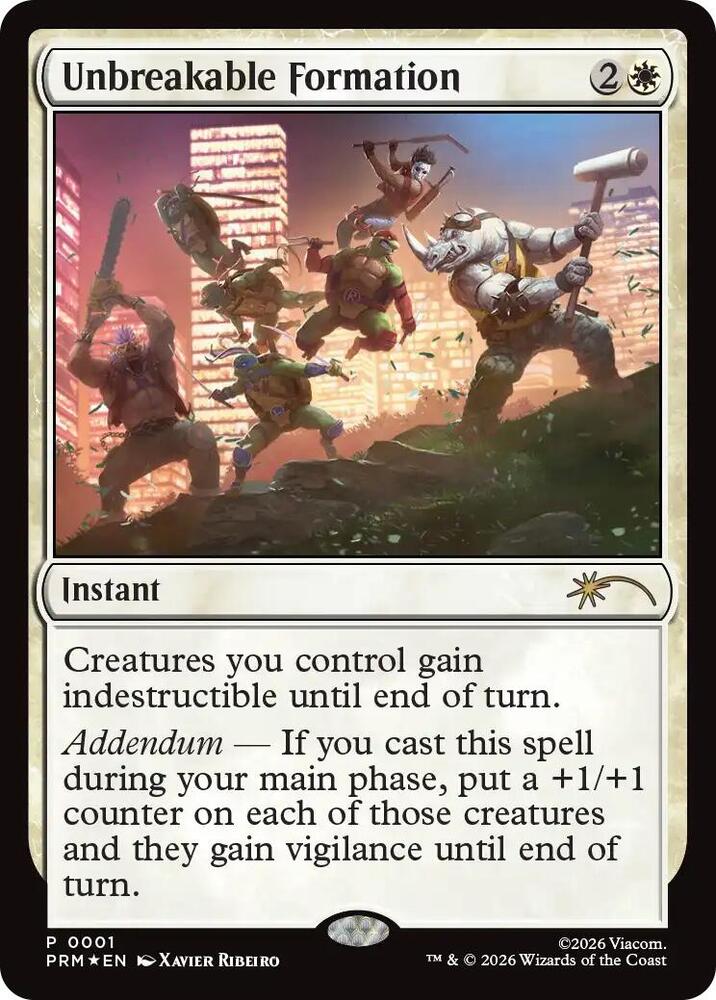 Unbreakable Formation - Media Promos - Magic: The Gathering - TCGplayer.com