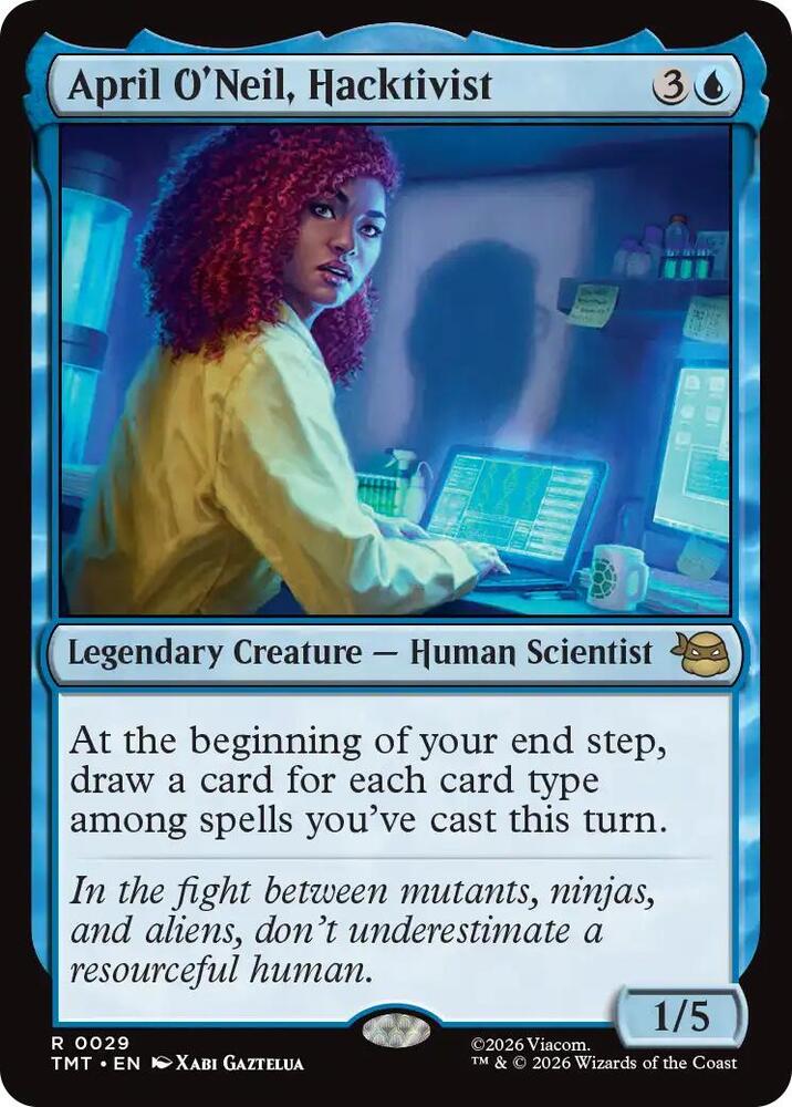 April O'Neil, Hacktivist - Teenage Mutant Ninja Turtles - Magic