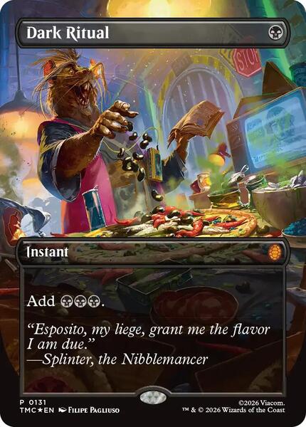 Dark Ritual - Commander: Teenage Mutant Ninja Turtles - magic