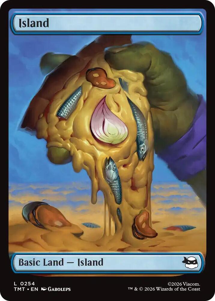 Island (0254) - Teenage Mutant Ninja Turtles - Magic: The