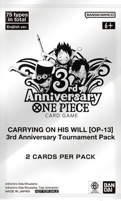 Carrying On His Will: 3rd Anniversary Tournament Cards | One Piece