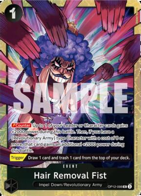 Hair Removal Fist (Premium Card Collection -Best Selection Vol. 5-)