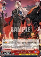 Large Cruiser, Agir (SR) - Azur Lane Vol. 2 - Weiss Schwarz