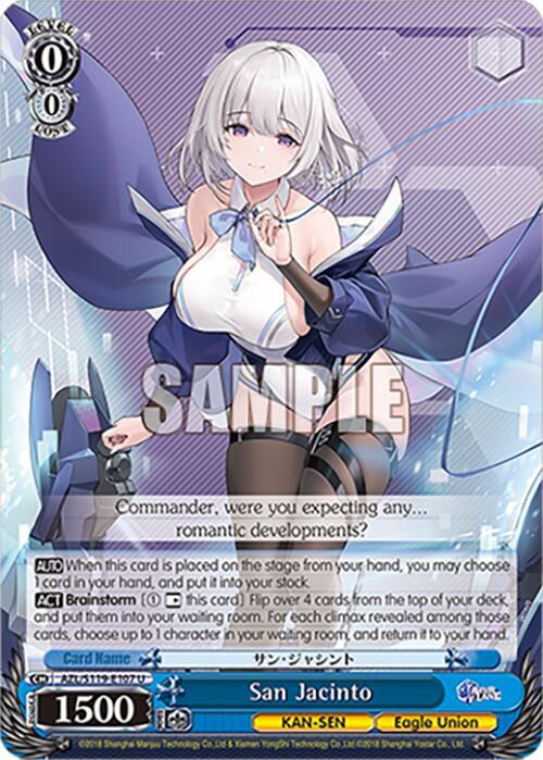 San Jacinto - Azur Lane Vol. 2 - Weiss Schwarz - TCGplayer.com