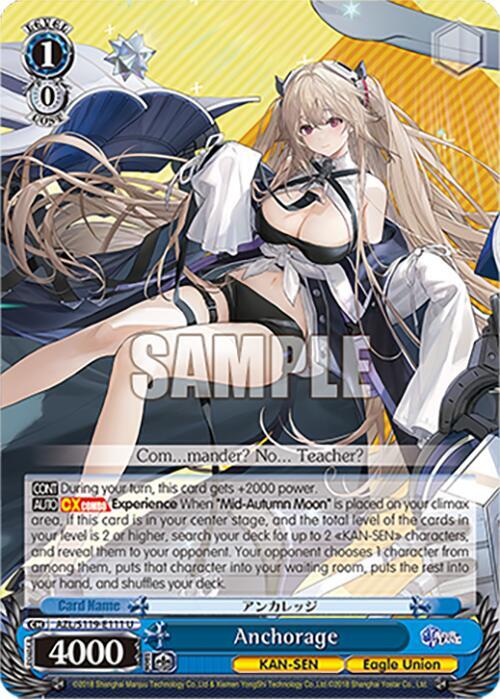 Anchorage - Azur Lane Vol. 2 - Weiss Schwarz - TCGplayer.com