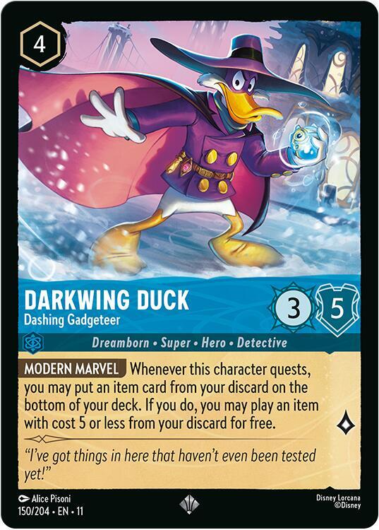 Darkwing Duck - Dashing Gadgeteer - Winterspell - Disney Lorcana