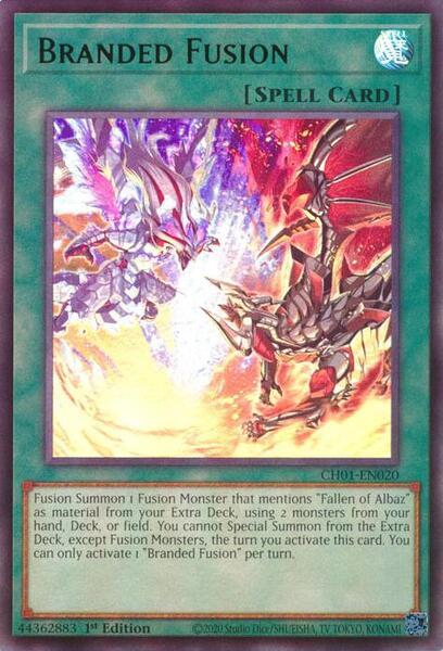 Branded Fusion - THE CHRONICLES DECK: The Fallen & The Virtuous (All-Foil Edition) - yugioh