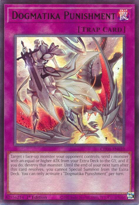 Dogmatika Punishment - THE CHRONICLES DECK: The Fallen & The Virtuous  (All-Foil Edition) - YuGiOh - TCGplayer.com
