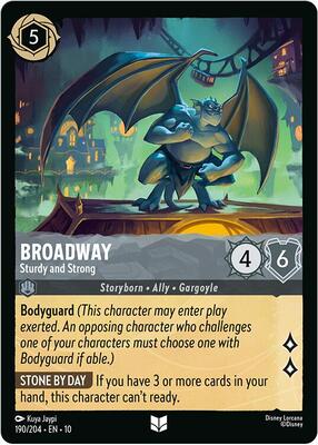 Broadway - Sturdy and Strong
