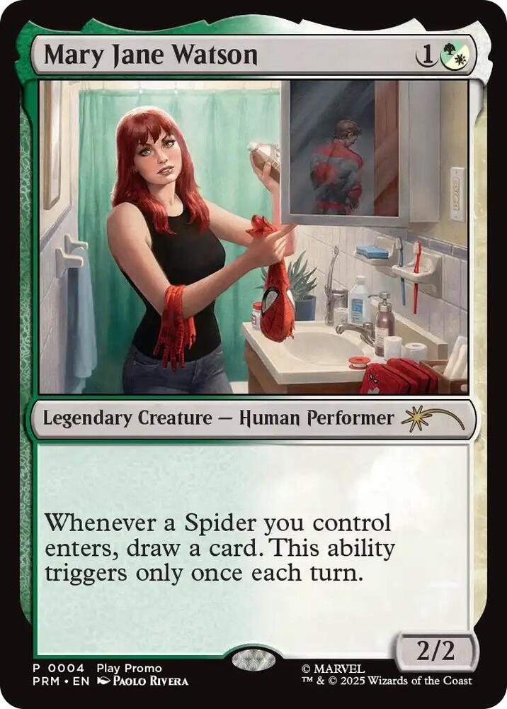メリー ジェーン ワトソン　プロモfoil Mary Jane Watson - Play Promos - Magic: The Gathering - TCGplayer.com