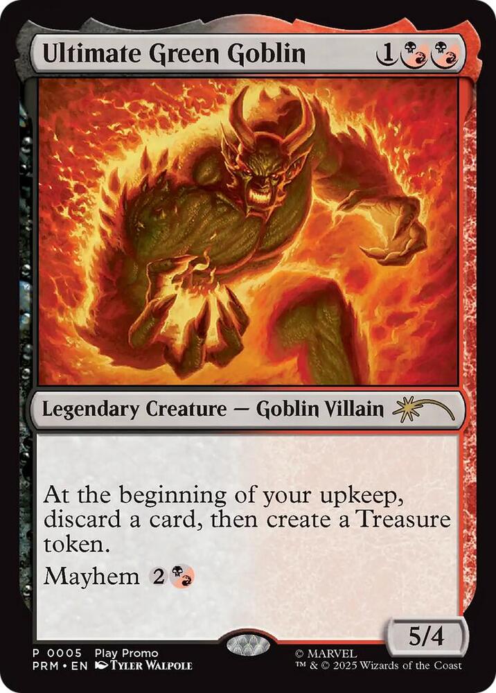 green goblin card mtg 401 Games Canada - Norman Osborn // Green Goblin
