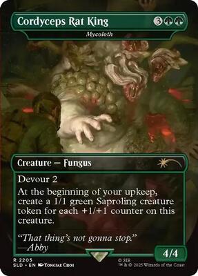 Cordyceps Rat King - Mycoloth #2205 – Secret Lair Drop Series (Rare)