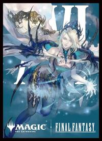 Magic: The Gathering Player's Card Sleeve - FINAL FANTASY - Shiva, Warden of Ice · Ensky Card Sleeves