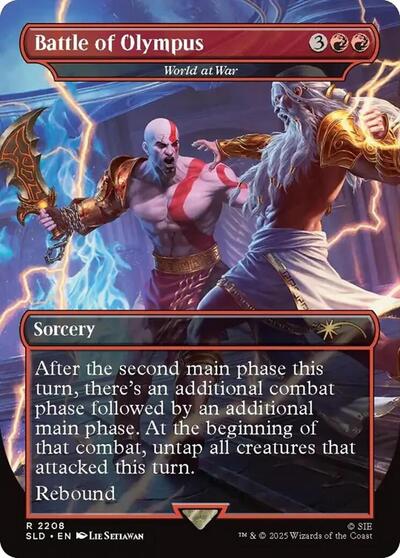 World at War (Secret Lair) from SLD #2208, Magic: The Gathering card