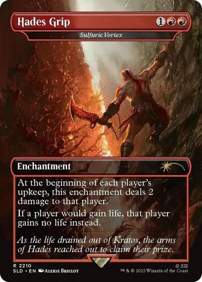 Sulfuric Vortex (Secret Lair) from SLD #2210, Magic: The Gathering card
