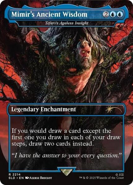 Mimir's Ancient Wisdom - Teferi's Ageless Insight - Secret Lair