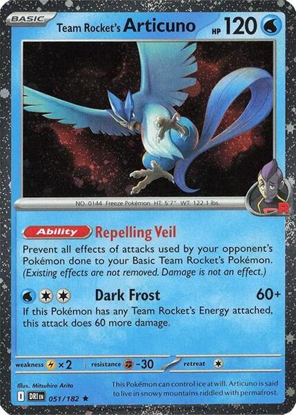 Team Rocket's Articuno - 051/182 (Cosmos Holo), Miscellaneous Cards & Products