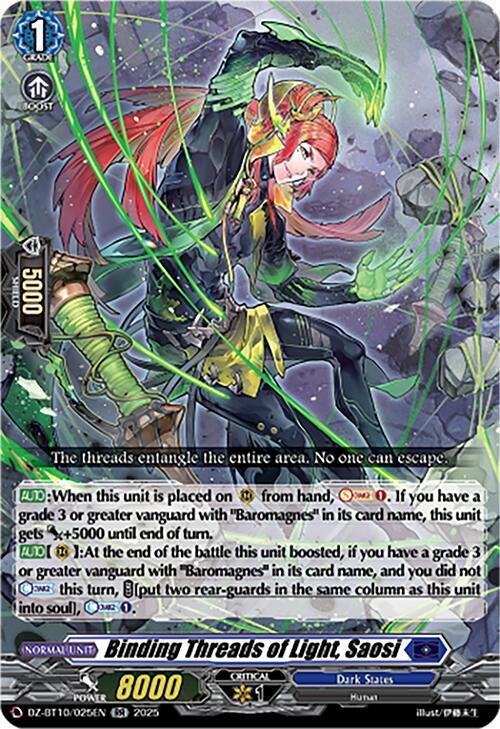 Binding Threads of Light, Saosi