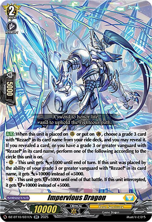 Impervious Dragon - DZ-BT10: Dragonsoul Resonance - Cardfight