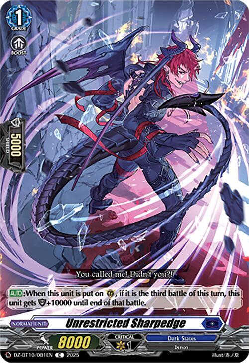 Unrestricted Sharpedge