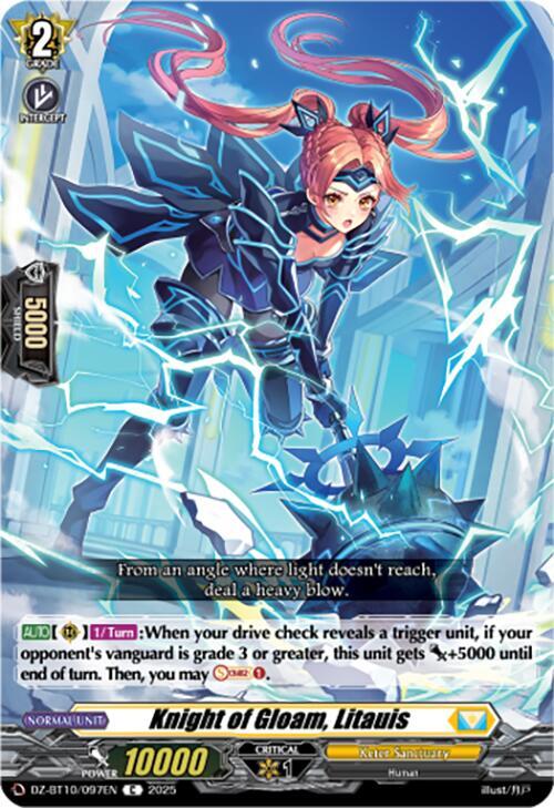 Knight of Gloam, Litauis