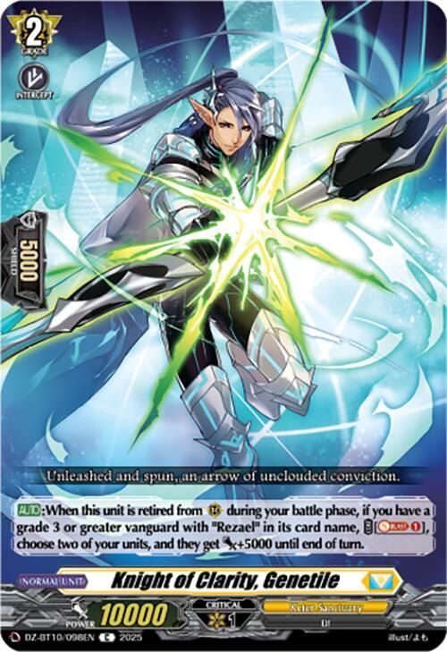 Knight of Clarity, Genetile