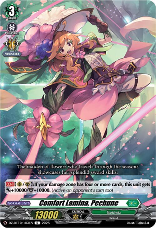 Comfort Lamina, Pechune