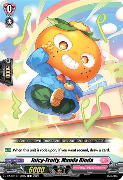 Juicy-Fruity, Manda Rinda