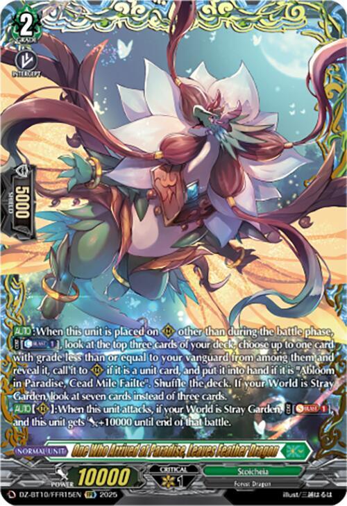 One Who Arrived at Paradise, Leaves Feather Dragon (FFR) - DZ-BT10