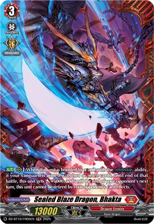 Sealed Blaze Dragon, Bhakta (FR)