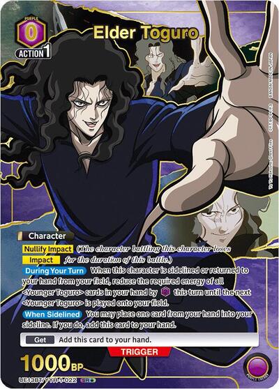 Elder Toguro (SR*) card