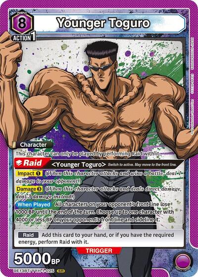 Younger Toguro (025) card