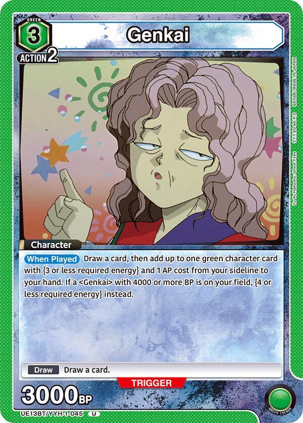 Genkai (045) - UE13BT: Yu Yu Hakusho: Ghost Files - Union Arena