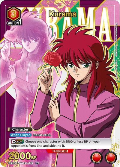 Kurama (072) (R*) card