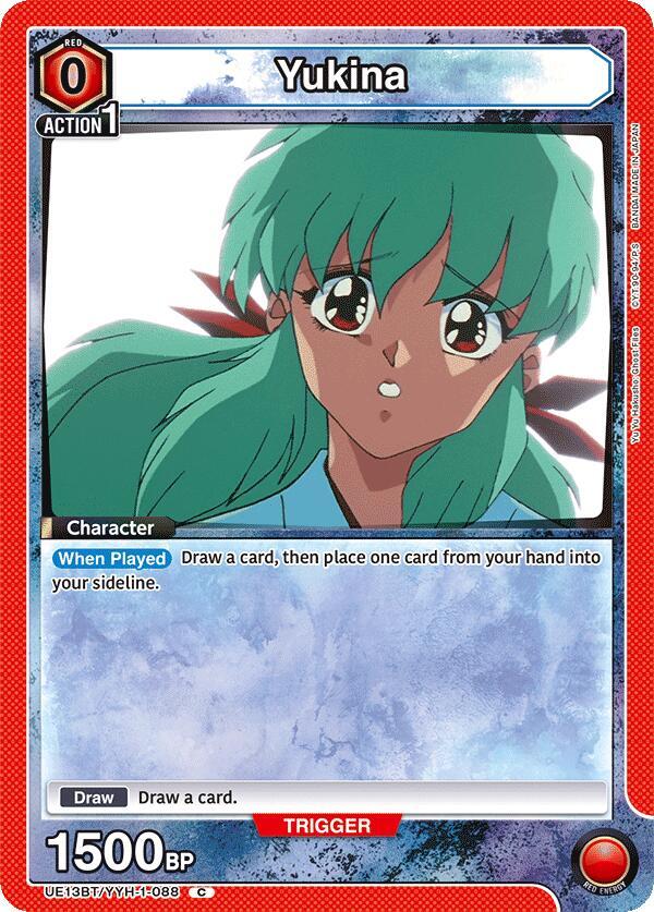 Yukina (088) - UE13BT: Yu Yu Hakusho: Ghost Files - Union Arena